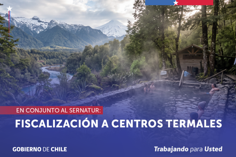 SERNAC realizó fiscalización a los centros termales de la región