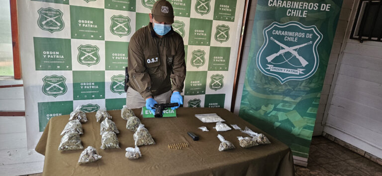 OS-7 Desarticula organización dedicada a la venta de drogas en Valdivia