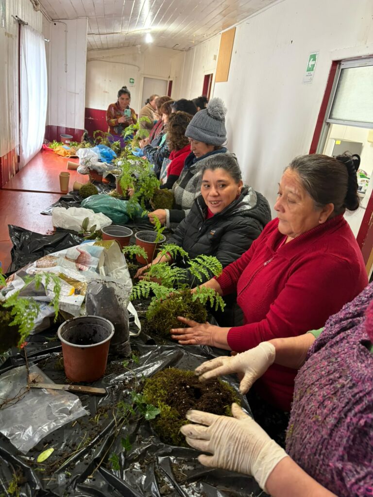 Mujeres de Itropulli se capacitan en nuevos oficios y herramientas para emprender