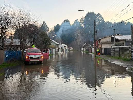SENAPRED declara Alerta Amarilla para la Región de Los Ríos por evento meteorológico
