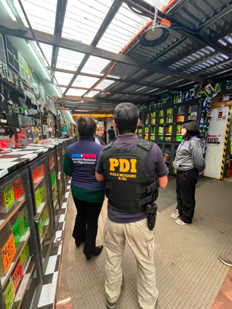 Fiscalización migratoria  deja tres empleadores denunciados y cuatro extranjeros infraccionados