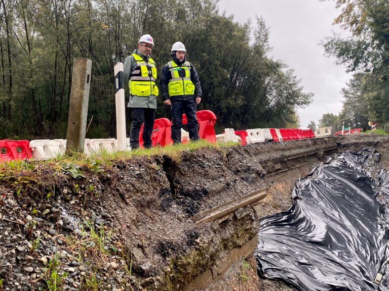 MOP proyecta habilitar pistas de la Ruta Valdivia-Mariquina en 15 días
