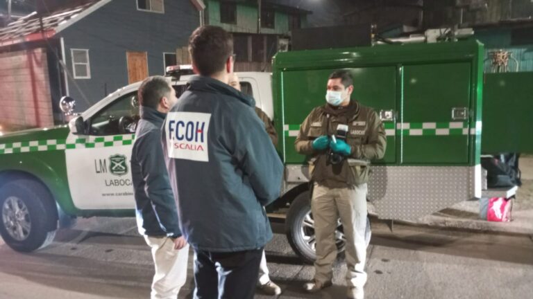 Equipo ECOH investiga disparos con arma de fuego que dejaron un lesionado