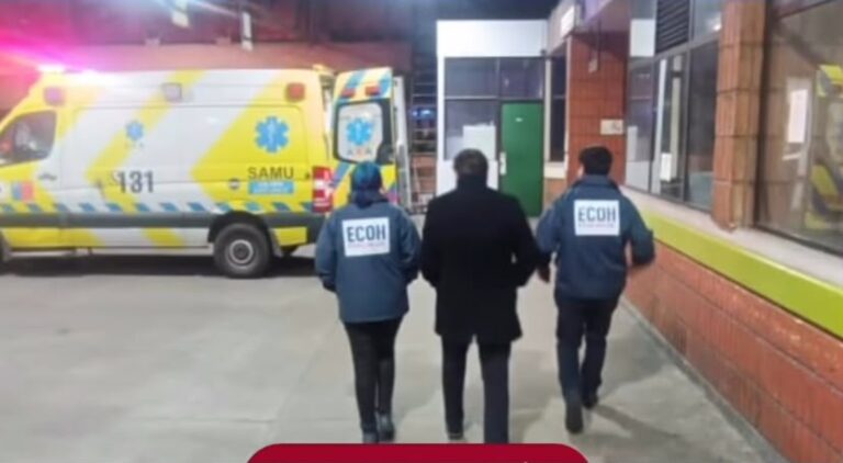 ECOH investiga homicidio con arma de fuego en la vía pública
