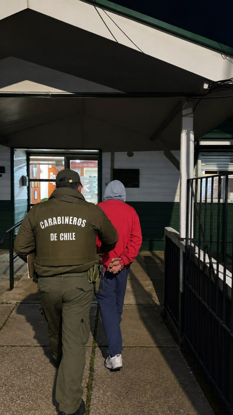 Carabineros detiene a sujeto que mantenía orden de detención por microtráfico