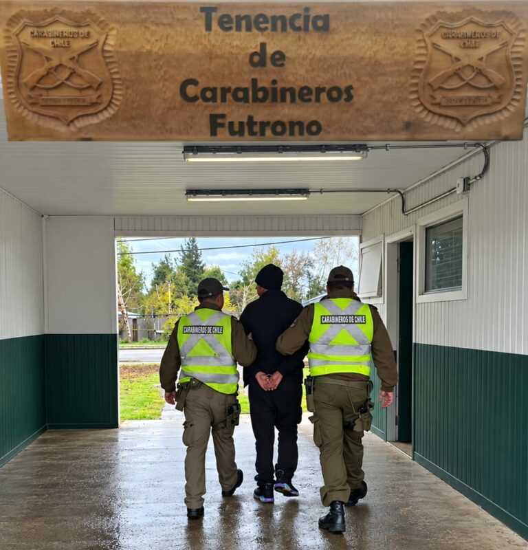 Detienen a sujeto vinculado a homicidio ocurrido en Los Lagos