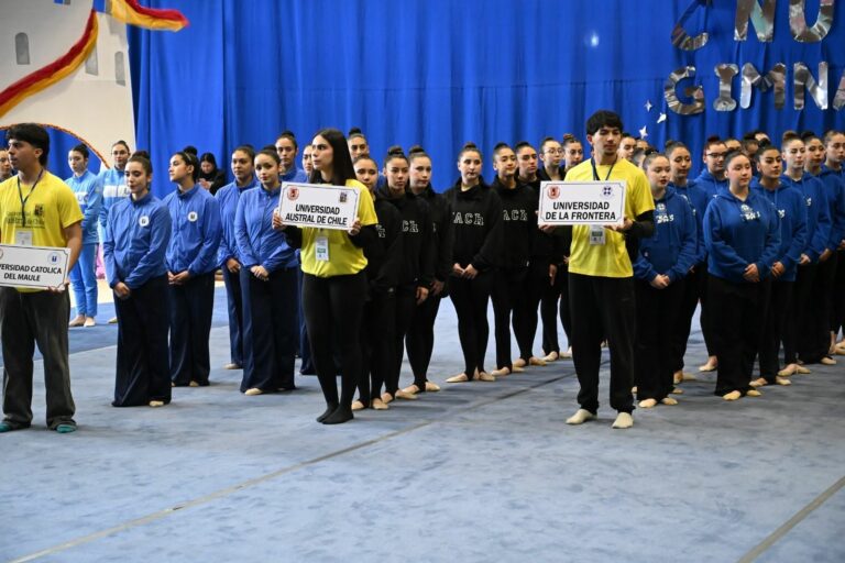 UACh reúne a nueve universidades en el Campeonato Nacional Universitario de Gimnasia Rítmica Deportiva 2026