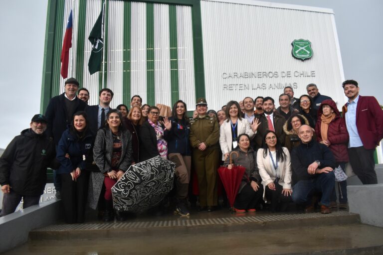 MOP entregó oficialmente nuevo Retén de Carabineros para el barrio Las Ánimas