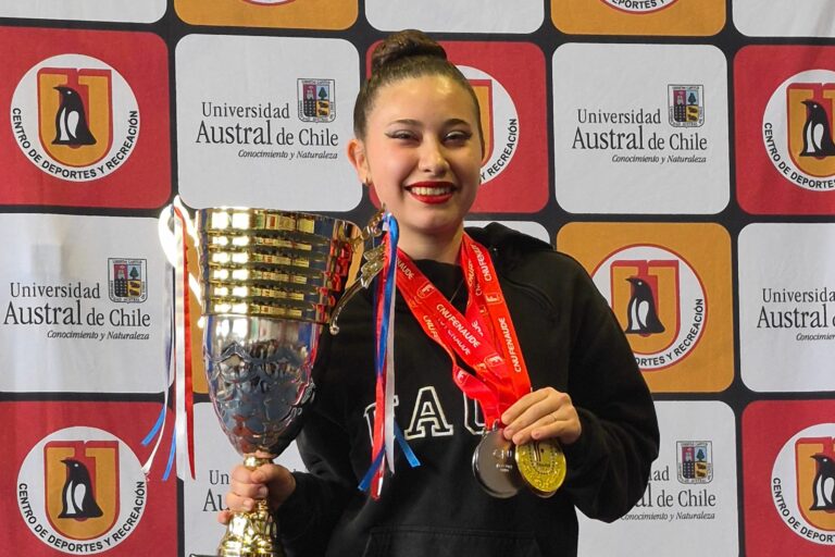 UACh campeona nacional de gimnasia rítmica 2026